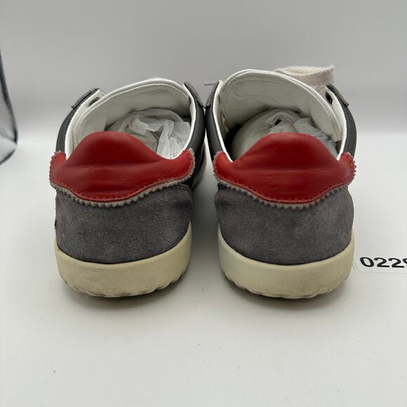 DOLCE GABANA Men's US 9 Leather Sneaker Gray/White CS1123-7 - Picture 7 of 8